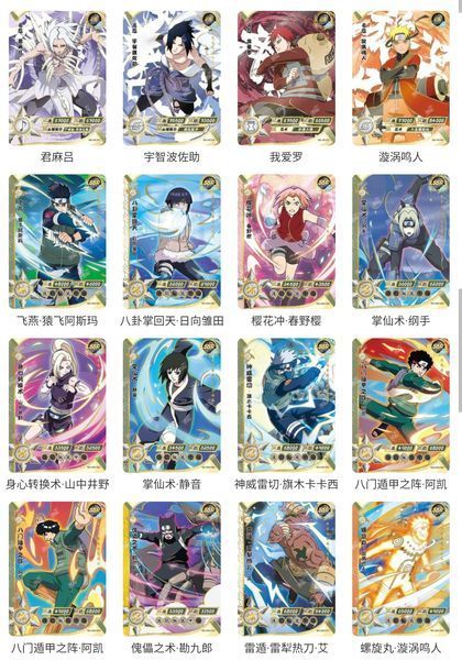 Бокс колекційних карток Naruto (Ранг 2П, Tier 2 Wave 3) cardbox-10 фото