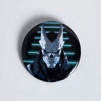 Значок Кайдзю №8/ Kaiju №8 badge-366 фото