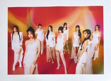 Плакат A3 Twice poster-122 фото