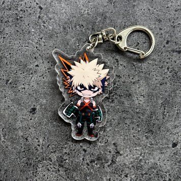 Брелок Бакуго Кацукі / Boku no Hero Academia keychain-11 фото