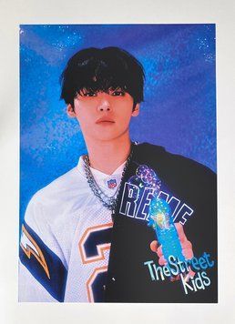 Плакат A3 Lee Know / Stray Kids poster-300 фото
