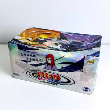 Бокс колекційних карток Naruto (Ранг 10П, Tier 4 Wave 4, 18 паків, виробник Kayou) [УЦІНКА: ПОМ'ЯТИЙ БОКС] cardbox-63 фото