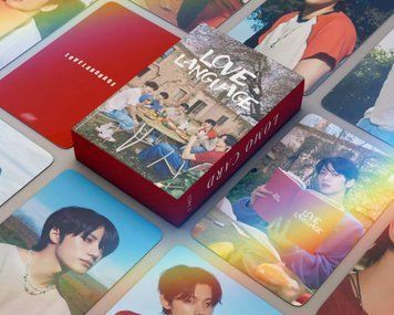 Набір голографічних ломо карток TXT "Love Language" discount-25 фото