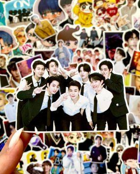 Набір стікерів BTS (50 шт) sticker-8 фото