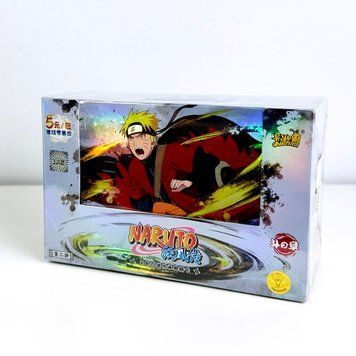 Бокс колекційних карток Naruto (Ранг 5П, Tier 3 Wave 2, 20 паків, виробник Kayou) cardbox-65 фото
