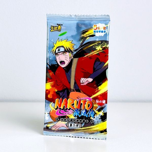 Бокс колекційних карток Naruto (Ранг 5П, Tier 3 Wave 2, 20 паків, виробник Kayou) cardbox-65 фото