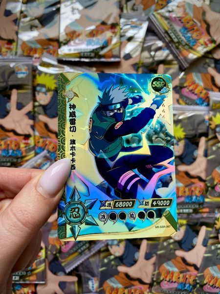 Бокс колекційних карток Naruto (Ранг 5П, Tier 3 Wave 3, 20 паків, виробник Kayou) cardbox-33 фото