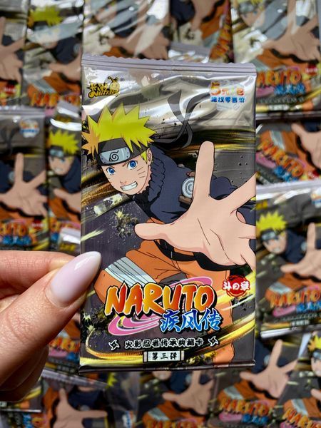 Бокс колекційних карток Naruto (Ранг 5П, Tier 3 Wave 3, 20 паків, виробник Kayou) cardbox-33 фото