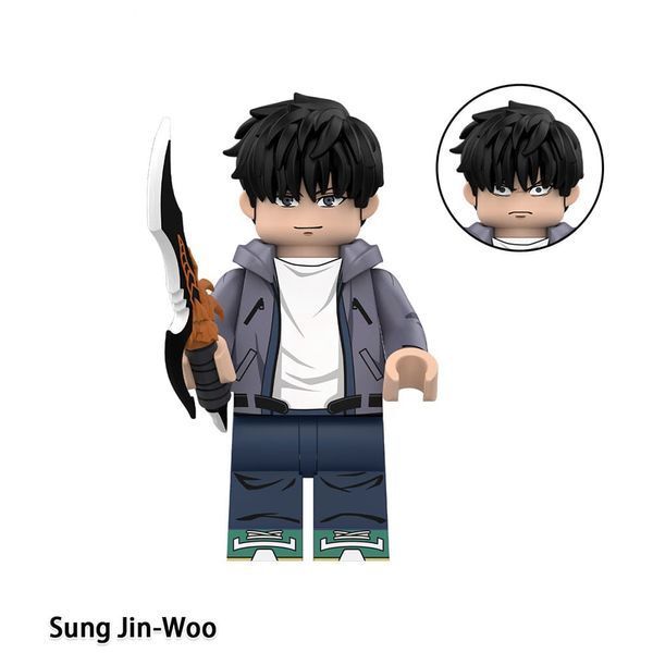 Лего фігурка Сон Джин Ву (Sung Jinwoo WM3029) / Solo Leveling WM3029 фото