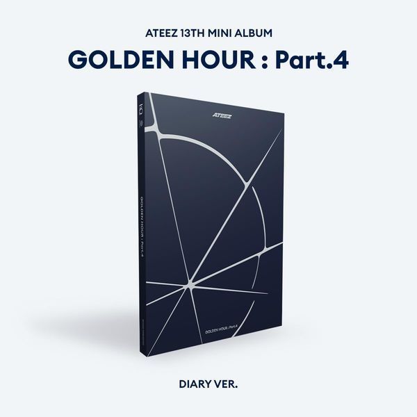 Офіційний альбом Ateez - Golden Hour: Part.4 (Ver. DIARY) official-37 фото