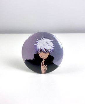 Значок Годжо Сатору / Jujutsu Kaisen badge-168 фото