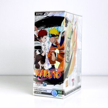 Бокс колекційних карток Naruto (Ранг 10П, Tier 4 Wave 7, 10 паків, Англійська версія / Naruto Smriti Collectible Cards Platinum 02 Series Kayou English) cardbox-52 фото