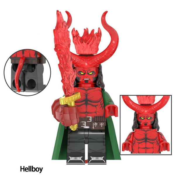 Лего фігурка Хеллбой (Hellboy WM2421) / Hellboy WM2421 фото