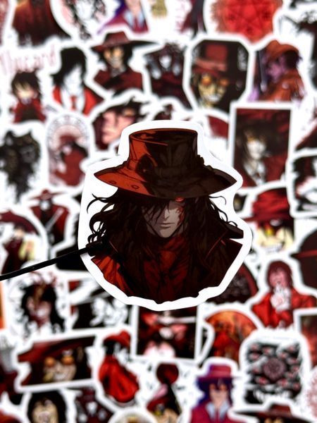 Набір стікерів "Хеллсінг" (50 шт) / Hellsing sticker-118 фото