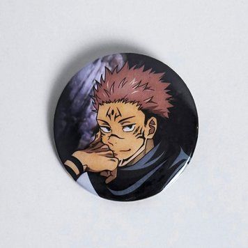 Значок Сукуна / Jujutsu Kaisen badge-292 фото
