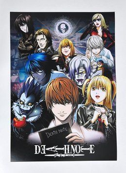 Плакат A3 Death Note poster-197 фото