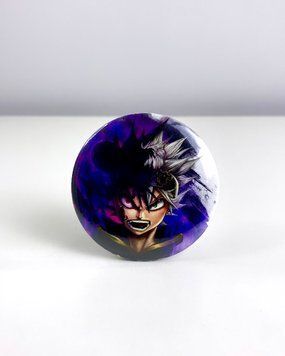Значок Аста / Black Clover badge-280 фото