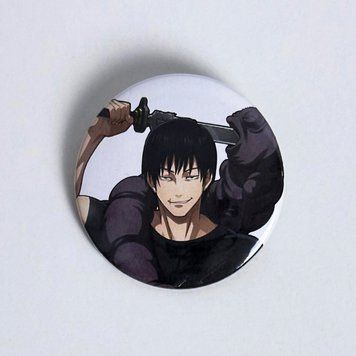 Значок Фушігуро Тоджі / Jujutsu Kaisen badge-294 фото