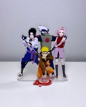 Акрилова фігурка Команда 7 / Naruto acrylic-13 фото