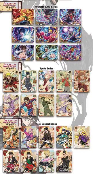 Бокс колекційних карток Naruto (18 шт, виробник Mai Dong) cardbox-69 фото