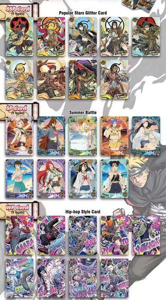 Бокс колекційних карток Naruto (18 шт, виробник Mai Dong) cardbox-69 фото