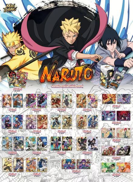 Бокс колекційних карток Naruto (18 шт, виробник Mai Dong) cardbox-69 фото