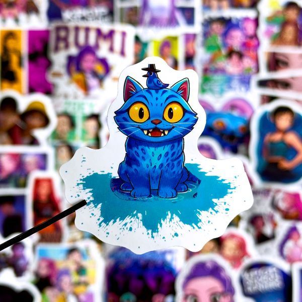 Набір стікерів Кпоп-мисливиці на демонів / KPop Demon Hunters (50 шт) sticker-127 фото