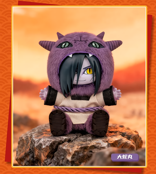 Мʼяка іграшка-брелочок &laquo;Naruto&raquo; у стилі Labubu item-21 фото