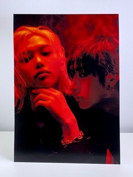 Плакат A3 Felix & Bang Chan / Stray Kids poster-15 фото